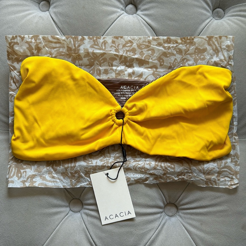 Acacia swimwear Halia Ribbed Top